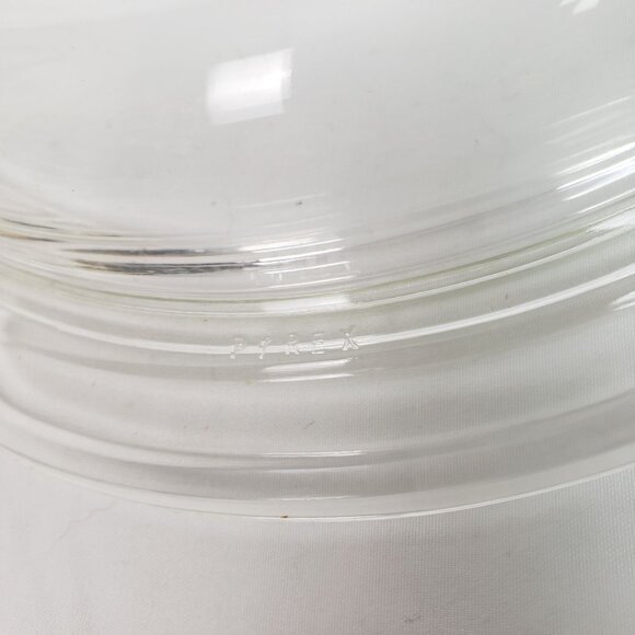 VINTAGE Pyrex 684C B-16 Clear Pie Plate Baking Dish Replacement Lid 8" X 1.25" - Picture 6 of 8
